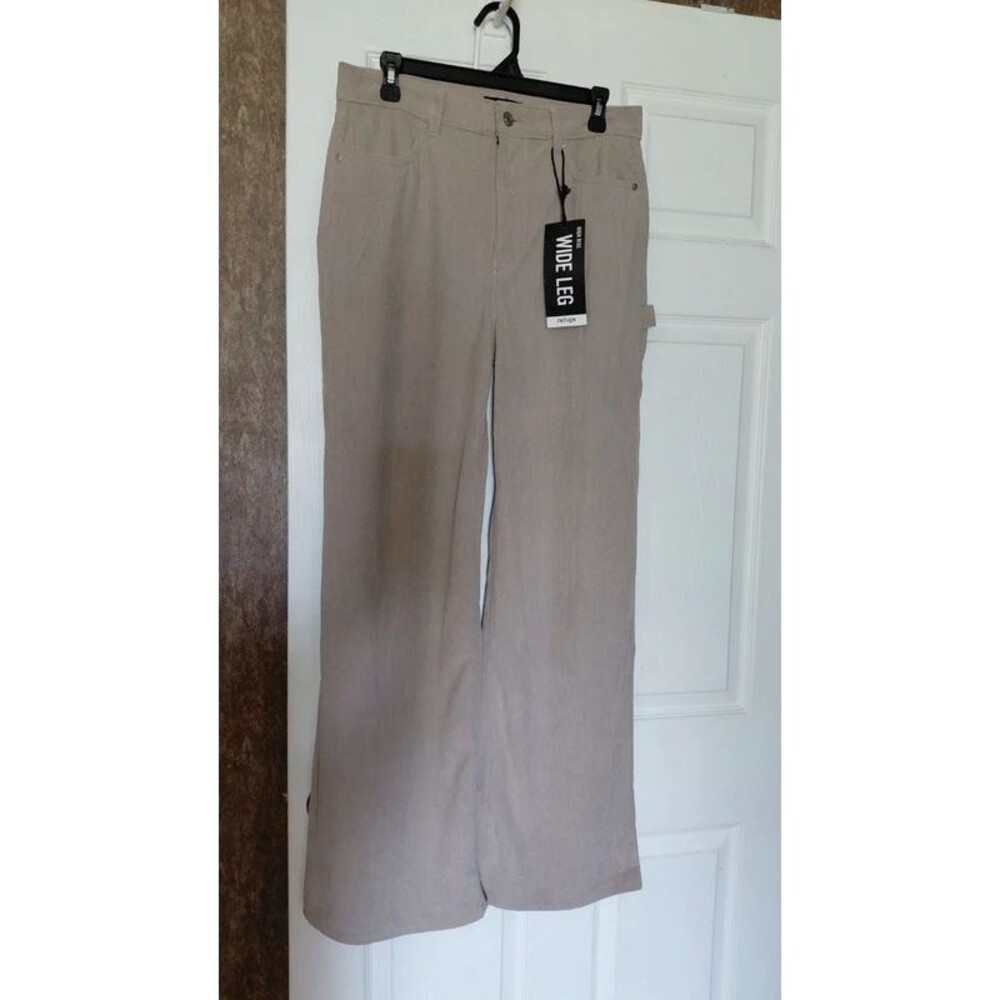 Refuge High-Rise Wide-Leg Cargo-M